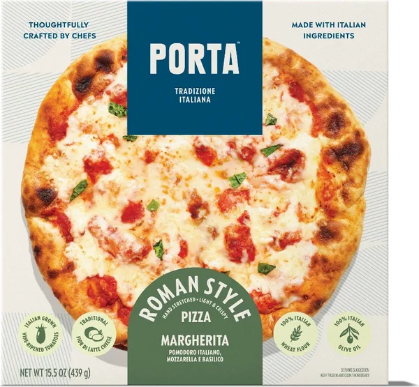 Porta Authentic Roman-Style Frozen Pizza