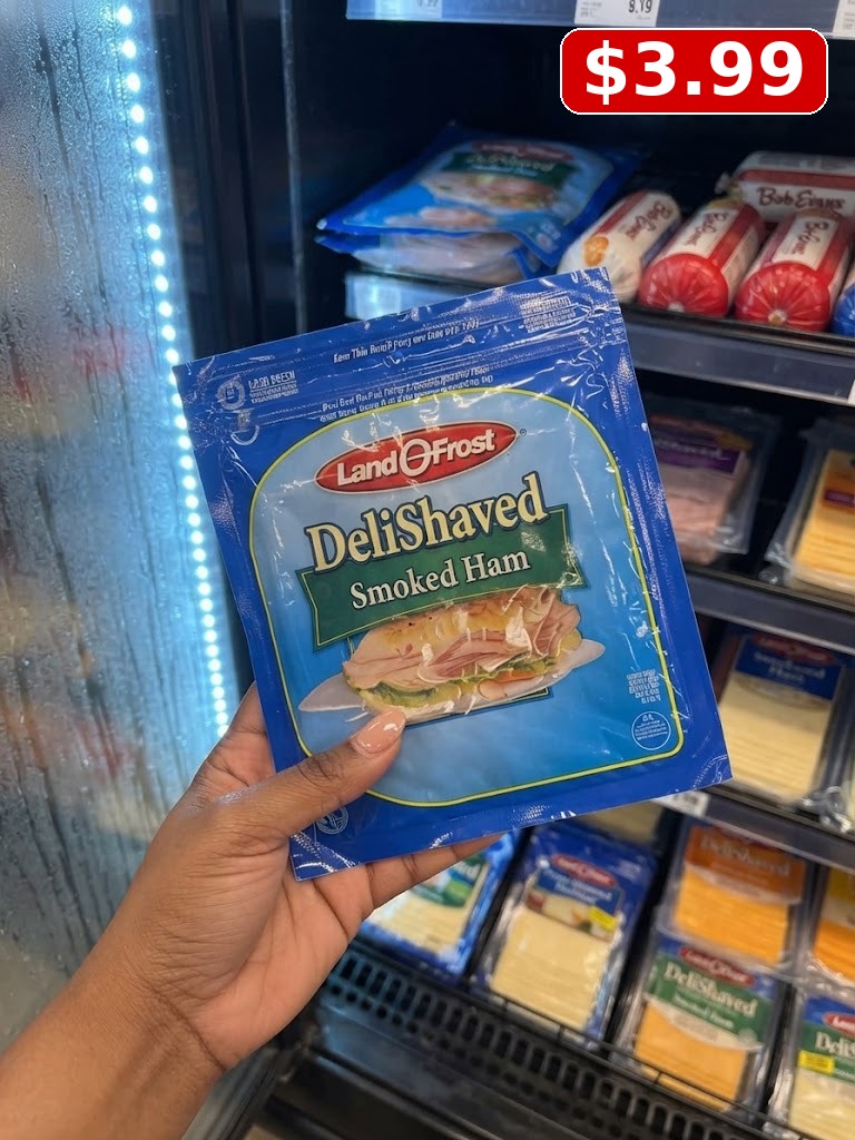Land O'Frost Deli Shaved Smoked Ham 8oz