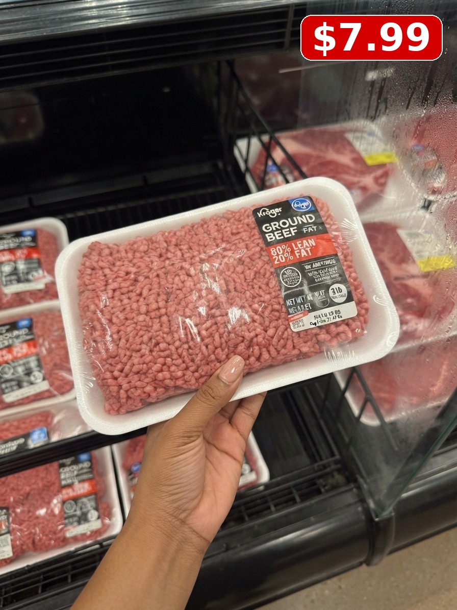 Kroger® 80/20 Ground Beef Tray 1 LB