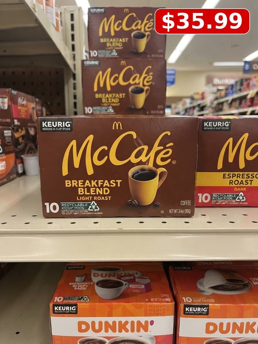 Folgers Breakfast Blend K-Cup Pods, Mild Roast Coffee