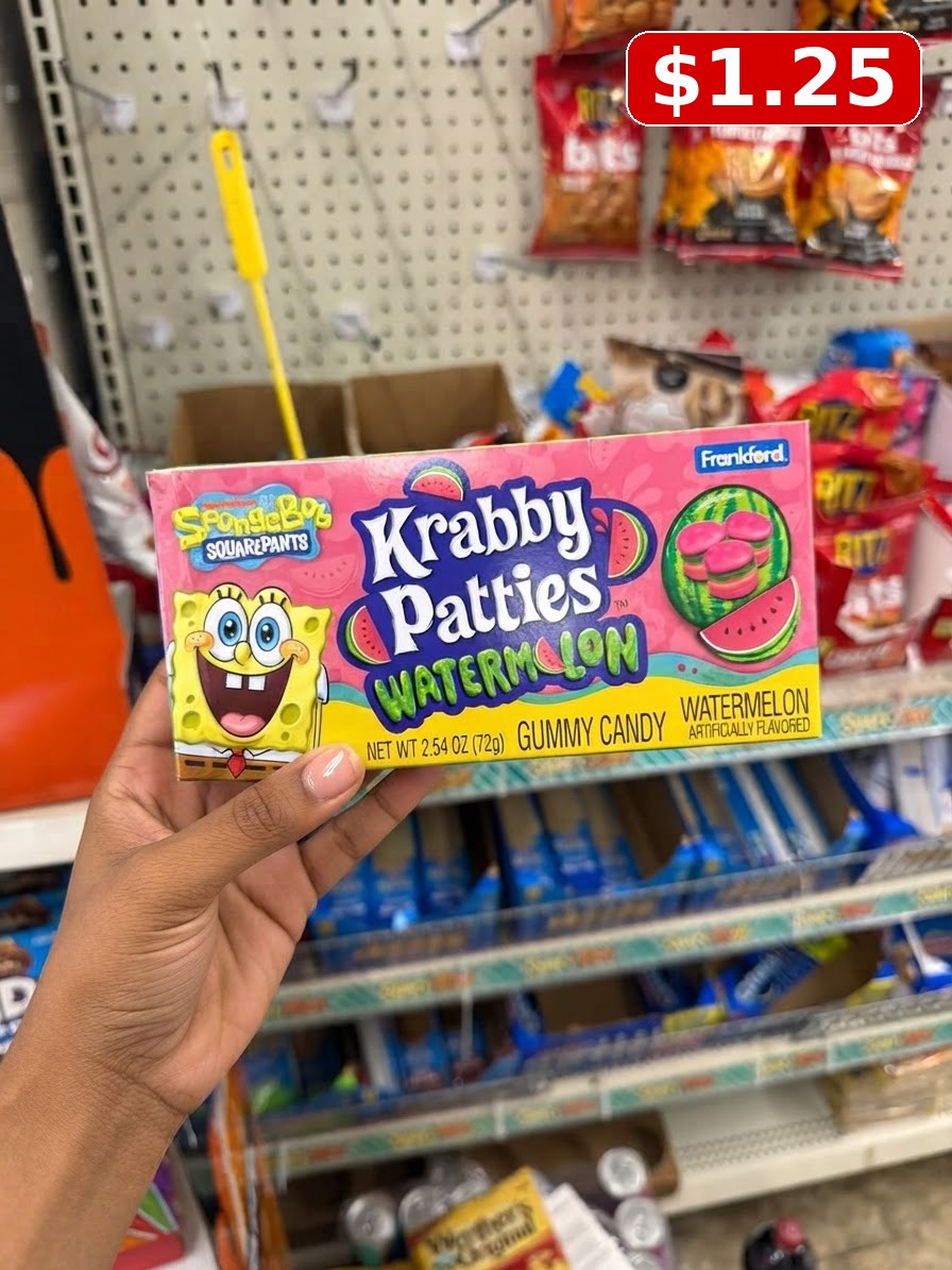 Frankford Spongebob Squarepants Krabby Patties Gummy Candy