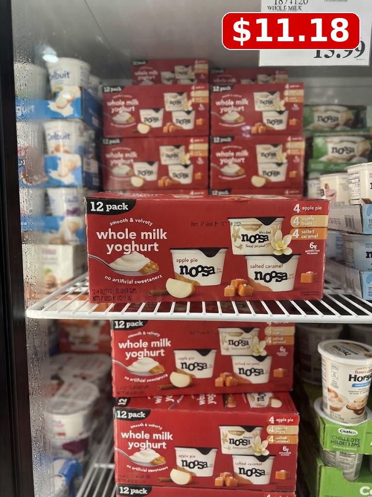 Noosa Whole Milk Yoghurt Fall Variety Pack