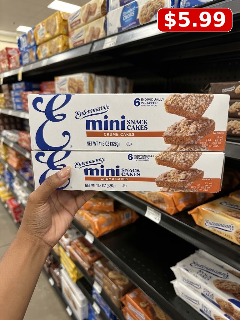Entenmann's Crumb Mini Snack Cakes