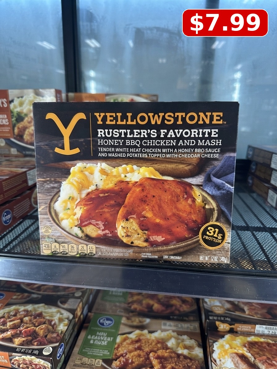 Yellowstone BBQ Chicken w/Cheddar Mash Frozen Meal