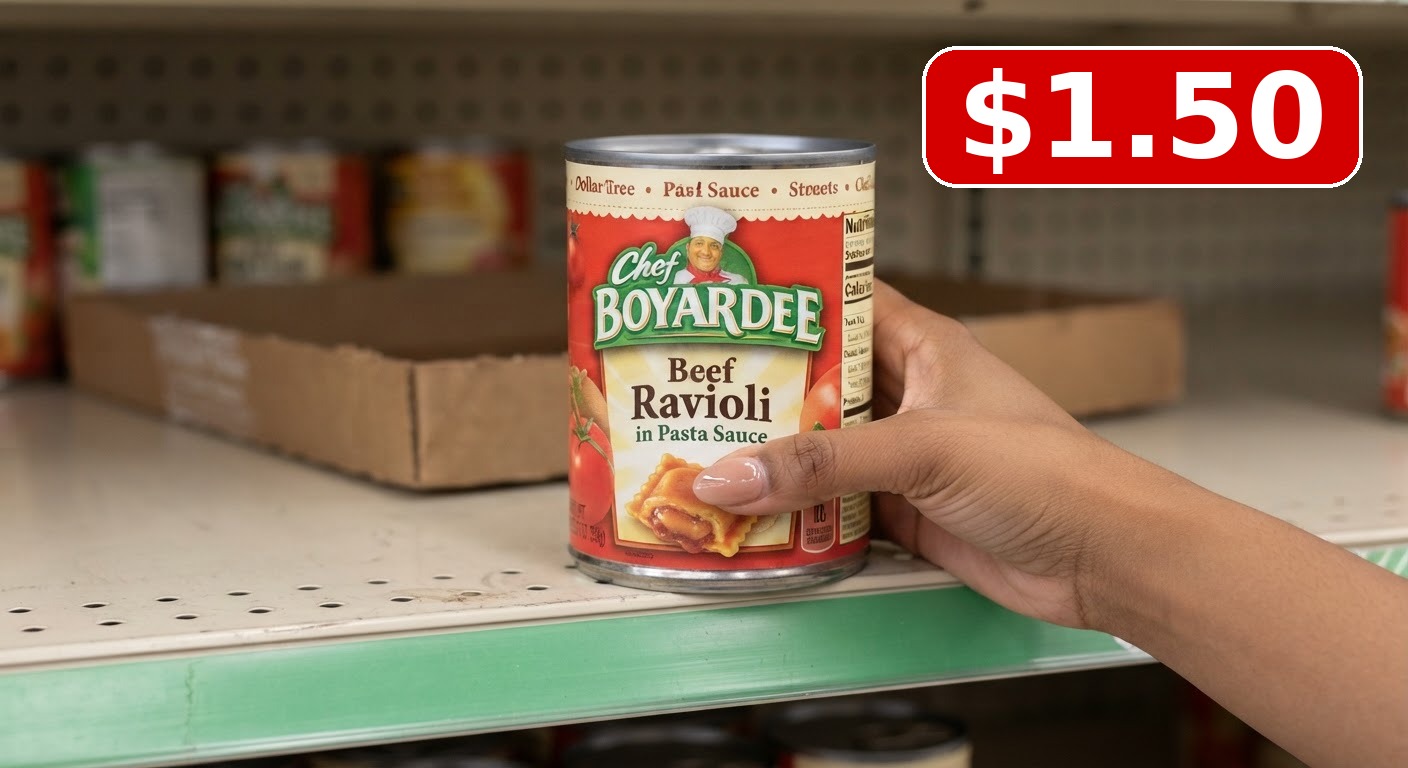 Chef Boyardee Mini Ravioli, Beef Ravioli in Pasta Sauce, Ready-to-Eat Meal
