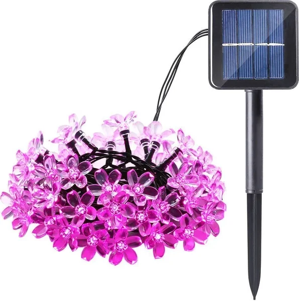 Qishi Cherry Blossom Solar String Lights