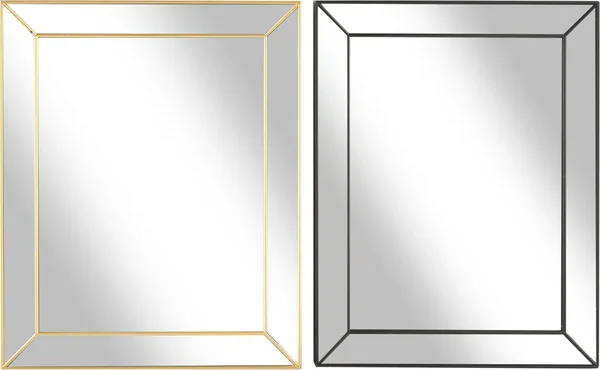 Rectangular Beveled Mirror, Assorted Colors, 1-ct.