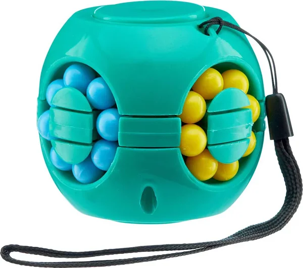 Rotating Magic Bean Cube Puzzle Fidget Toys, Assorted, 1 ct