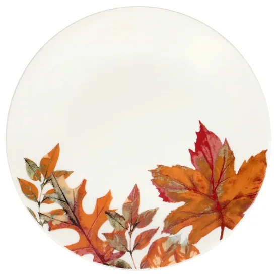 Royal Norfolk Fall Theme Ceramic Plate 7.5 in., 1-ct.