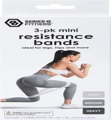 Series-8 Fitness™ Mini Resistance Bands 3-Pack
