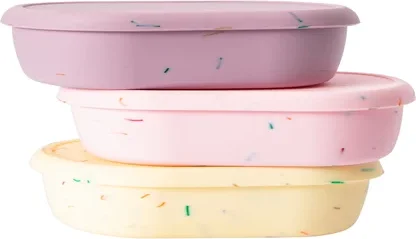 Silicone Snack Containers 3-Pack 6.7oz