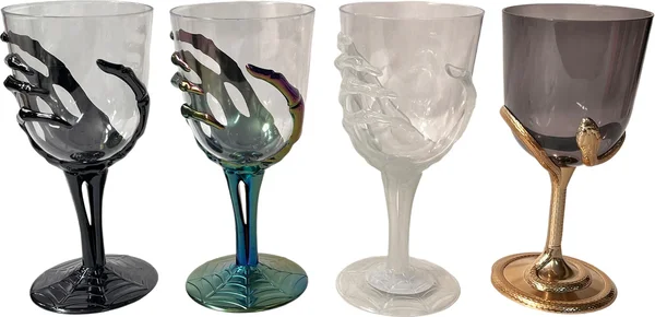 Spooky Skeleton Hand Plastic Goblets, 11.8 oz.
