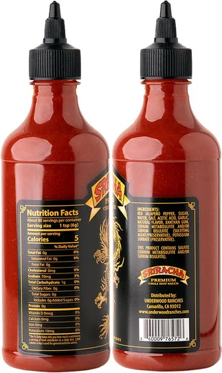 Sriracha Hot Chili Sauce