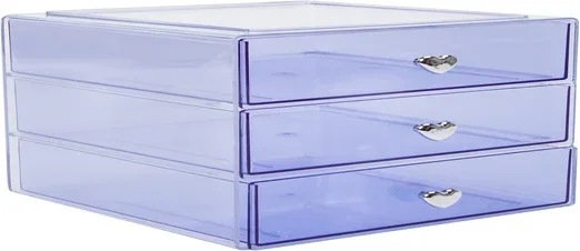 Stackable Vanity Organizer 3-Tier