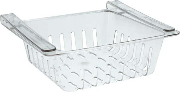 Storage Essentials Clear Fridge Clip On Basket