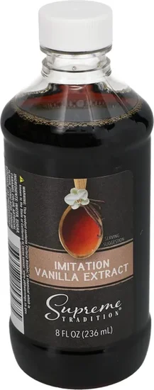 Supreme Tradition Imitation Vanilla Extract, 8-oz. Bottles