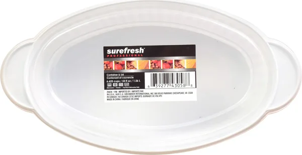 Sure Fresh Professional Oval Food Containers with Lids