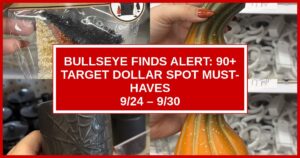 Bullseye Finds Alert: 90+ Target Dollar Spot Must-Haves (9/24 – 9/30)