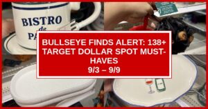 Bullseye Finds Alert: 138+ Target Dollar Spot Must-Haves (9/3 – 9/9)