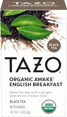 Tazo Organic Awake English Breakfast Black Tea - 16ct