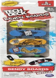 Tech Deck™ Bendy Boards! Fingerboards 5-Pack