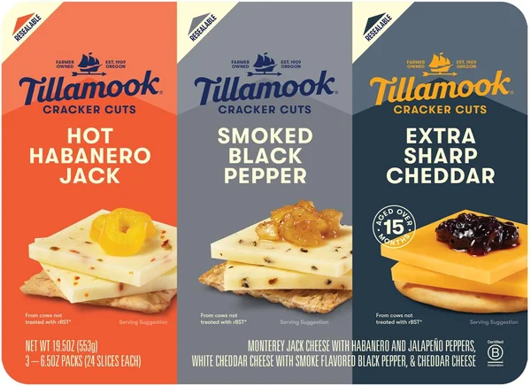 Tillamook Cracker Cut Variety Pack
