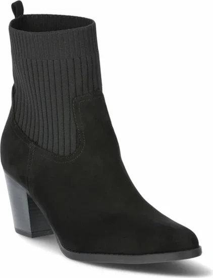 Time and Tru Women's Faux Suede Ankle Boots