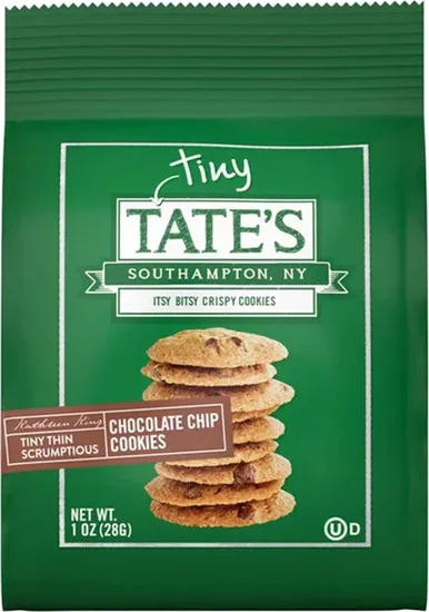 Tiny Tate's Itsy Bitsy Crispy Chocolate Chip Cookies, 1 oz