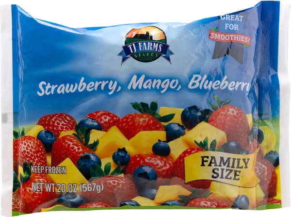 Tj Farms Frozen Strawberry, Mango, And Blueberry, 1-ct.