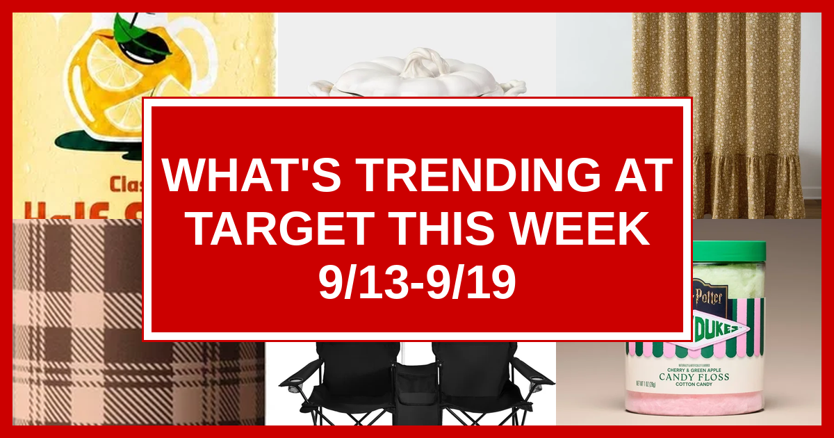What's Trending at Target This Week (9/13-9/19)