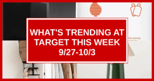 What's Trending at Target This Week (9/27-10/3)