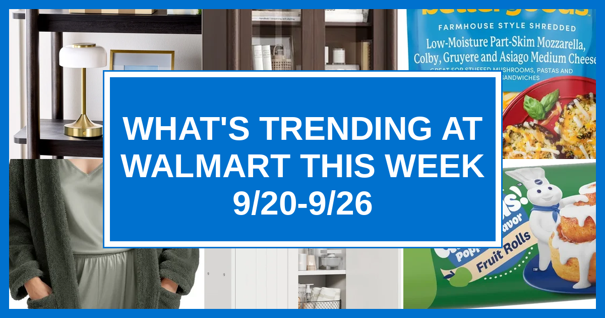 What's Trending at Walmart This Week (9/20-9/26)
