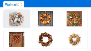 7 Affordable Walmart Fall Wreaths And Planters Under 30 Dollars
