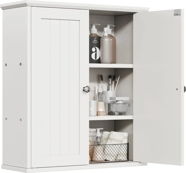 Walsunny Wall-Mounted Bathroom Storage Cabinet