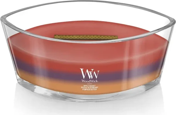 WoodWick Trilogy Autumn Harvest Ellipse Candle