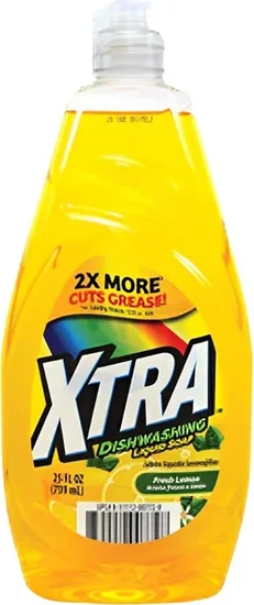 Xtra Dish Liquid Soap - Fresh Lemon, 24 fl oz