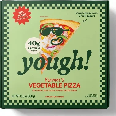 Yough! Farmer's Vegetable Frozen Pizza - 13.8 oz