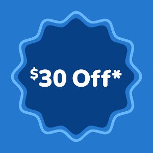 $30 off your first Pickup or Delivery Order of $75 +