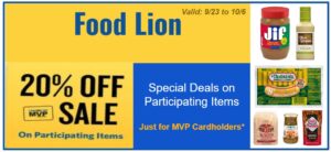 Food Lion Just Dropped a 20% Off Sale This Week