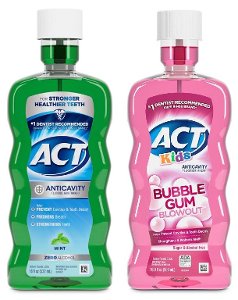 Save 25% on ACT mouthwash or toothpaste PICKUP OR DELIVERY ONLY