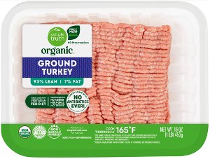 Save $1 on Simple Truth Ground Turkey PICKUP OR DELIVERY ONLY