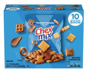 Save $1.50 on Chex Mix Multipacks 10ct PICKUP OR DELIVERY ONLY