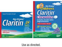 Non-Drowsy Claritin® or Children's Claritin®