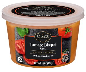 Save 20% on Private Selection Soups 15 oz PICKUP OR DELIVERY ONLY