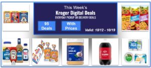 Kroger Weekly Digital Coupons (Pick Up Or Delivery Deals)