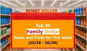 Top 20 Family Dollar Deals and Finds for This Week (10/18 – 10/24)