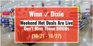 Winn-Dixie Weekend Hot Deals Are Live—Don't Miss These BOGOs (10/21 – 10/27)