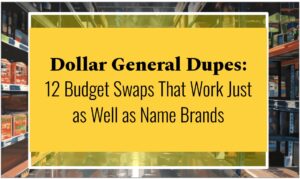 Dollar General Dupes: 12 Budget Swaps That Work Just as Well as Name Brands