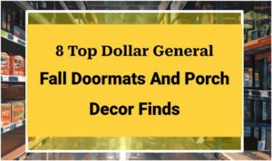 8 Top Dollar General Fall Doormats And Porch Decor Finds