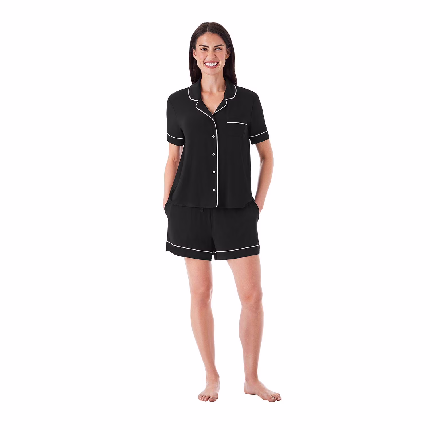Member's Mark Women's 2-Piece Notch Collar Pajama Set